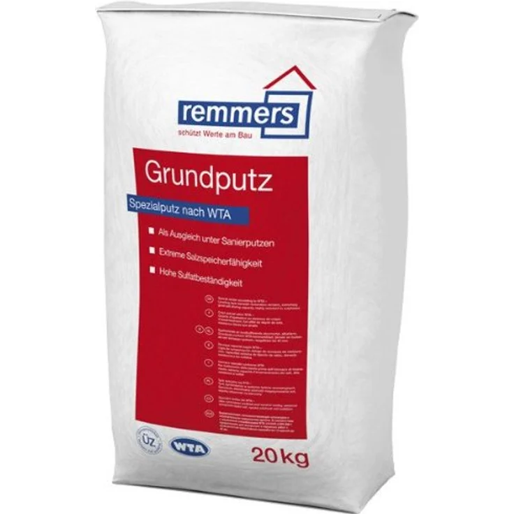 REMMERS SP Levell Untergrund Unterputz Saniergrundputz Grundputz Mörtel 20 KG