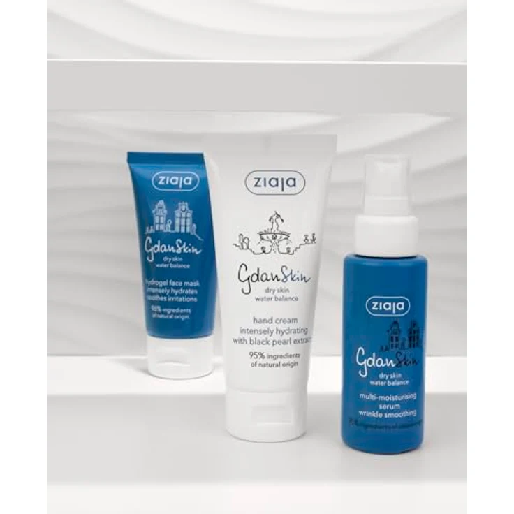 ZIAJA GdanSkin Night Collagen Cream, Gesichtscreme mit intensiver Feuchtigkeitsspende und Faltenreduktion, 50 ml – Bild 3