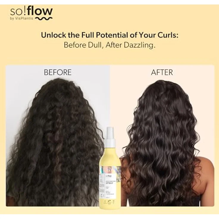 SO!FLOW So!Flow Nourishing Spray für lockiges Haar, feuchtigkeitsspendend und stärkend, 150ml – Bild 3