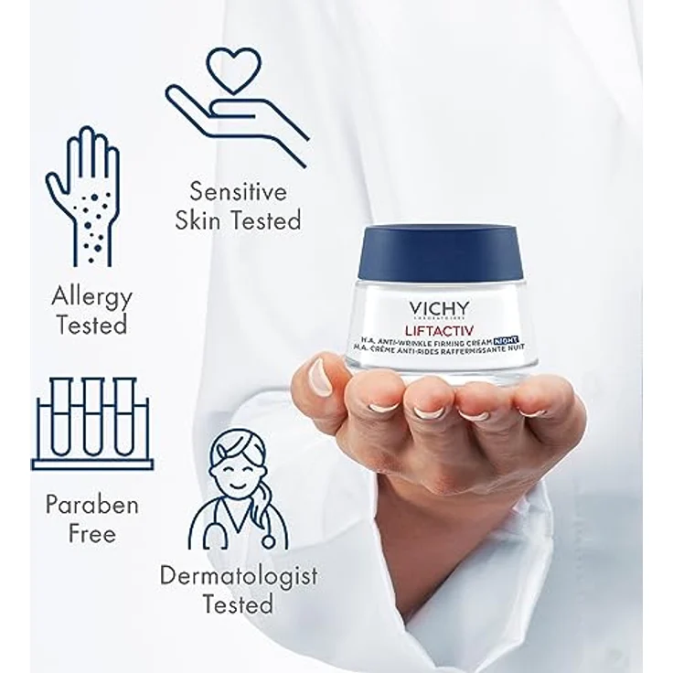 Vichy Nachtcreme Liftactiv Derm Source 50 ml – Bild 3