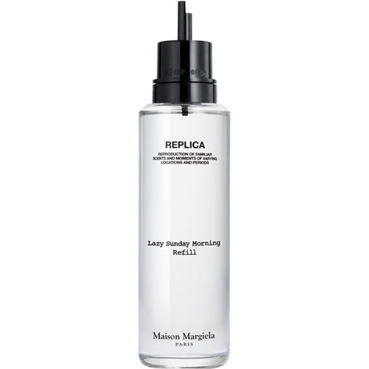 Maison Margiela Replica Lazy Sunday Morning, Eau de Toilette Spray nachfüllbar für Damen, 100 ml - blumige und holzige Noten