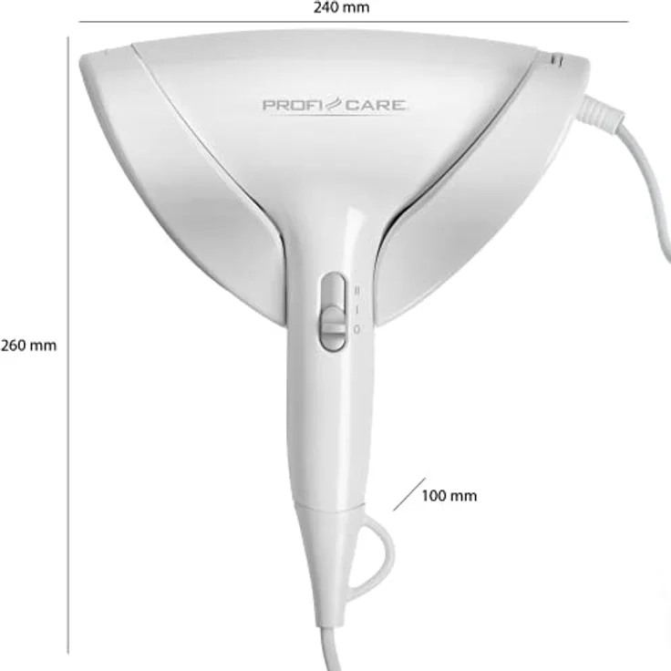 ProfiCare Profi-Care PC-HT 3044 Weiß zum schnellen Trocknen der Haare, mehr Volumen oder Schwung – Bild 9