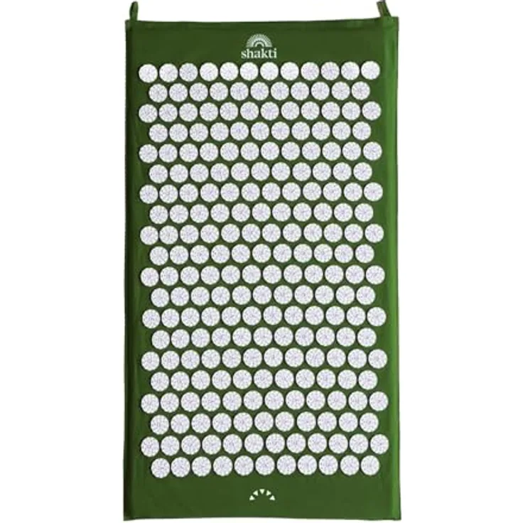 Shakti Mat Original Akupressurmatte mit 6.210 Spitzen, GOTS-zertifizierte Bio-Baumwolle, faire Produktion, Handarbeit