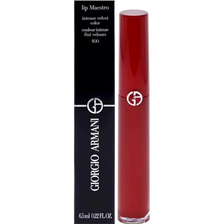 Giorgio Armani Lip Maestro Lippenfarbe Nr. 400, 6,5ml - Glänzendes Finish, Ansprechendes Design – Bild 1