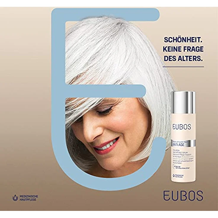 Eubos ANTI AGE Hyaluron High Intense Serum, Reduziert Falten, Strafft und spendet Feuchtigkeit, 30ml – Bild 2