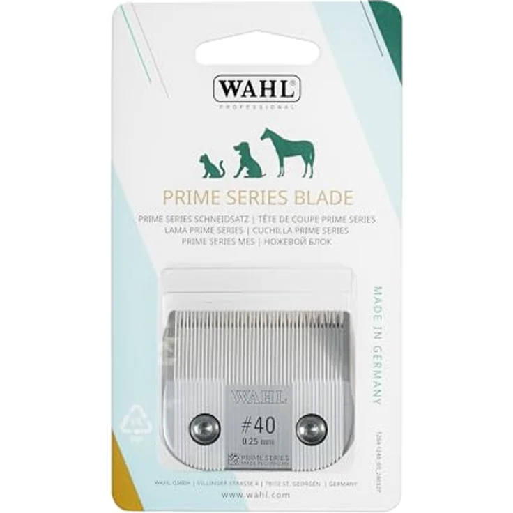 Wahl Pro Pet Precision Blade 1245-7300, Haarschneider-Messer #50F 1/20mm aus deutschem Edelstahl, mehrfach nachschärfbar – Bild 4