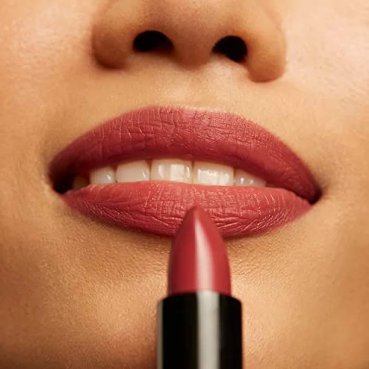 3INA The Lipstick Lippenstift, hohe Deckkraft, mattes Finish, 4,5 g, Nr. 276 - Dusty Red – Bild 3