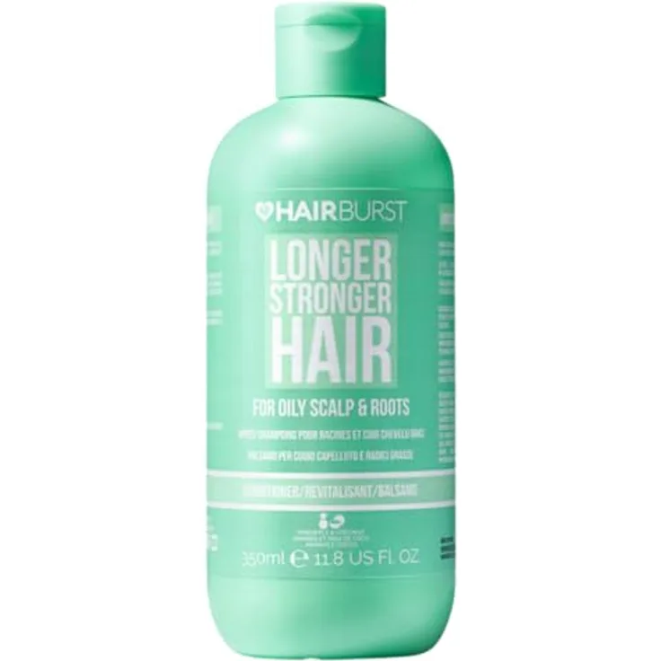 HAIR BURST Hair Burst Conditioner für fettige Kopfhaut und Wurzeln – Antischuppen, antistatisch, milde Hydration, 350ml
