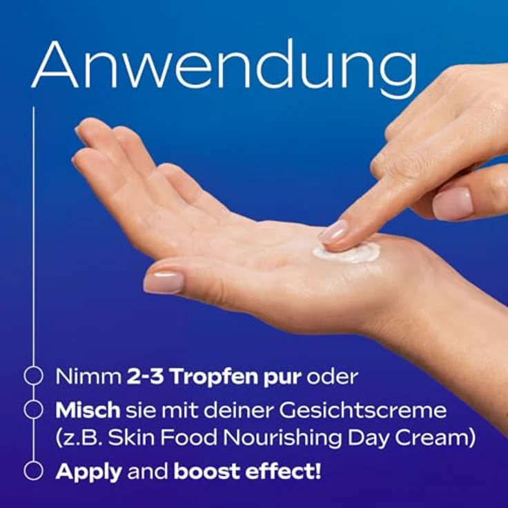 Weleda Extra Rich Omega Serum Drops, Feuchtigkeitsserum mit pflanzlichen Ölen, 30 ml für anspruchsvolle, trockene Haut – Bild 3