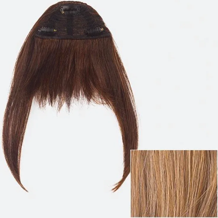 Ellen Wille Power Pieces Haarteil, Pony-Teil in Lemon Natural Blonde, ca. 15 cm Ponylänge, 25 cm Seitenlänge, hochwertiges Synthetikhaar