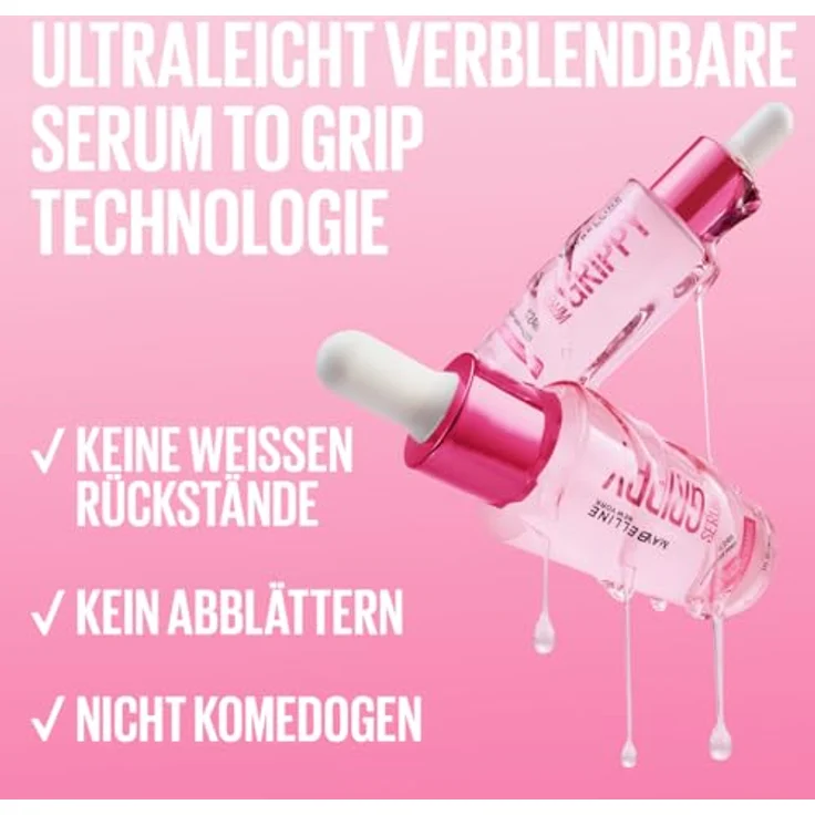 MAYBELLINE NEW YORK Primer Grippy, Make-up Grundierung 30 ml, verlängert den Halt des Make-ups, glättet die Haut – Bild 6