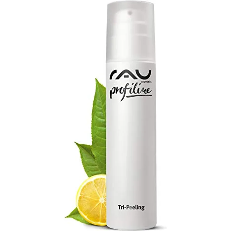 RAU Tri-Peeling Profiline, 200 ml Gel-Peeling mit Anti-Aging Wirkstoffen, Fruchtsäure- und Enzympeeling, für empfindliche Haut