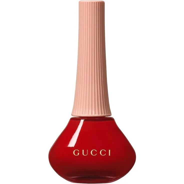 Gucci Nail Lacquer à Ongles, 10 ml, Nr. 25 Goldie Red, glänzendes Finish und hohe Deckkraft