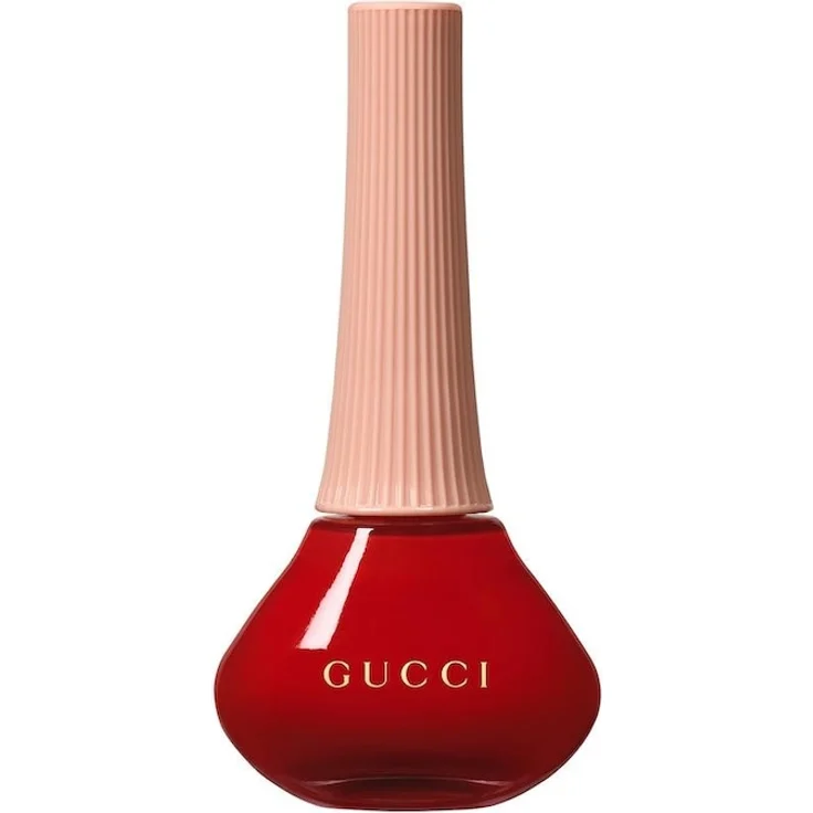 Gucci Nail Lacquer à Ongles, 10 ml, Nr. 25 Goldie Red, glänzendes Finish und hohe Deckkraft
