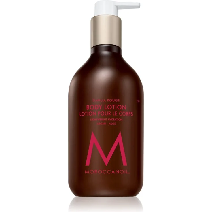 Moroccanoil Body Dahlia Rouge, nährende Body Lotion mit Arganöl, Aloe Vera und Vitamin E, 360 ml