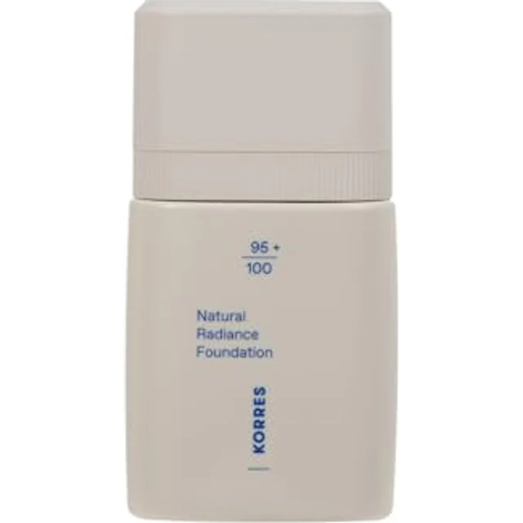 KORRES Natural Radiance Foundation Tan 03, mittlere Deckkraft, mit Pfingstrosen-Blütenextrakt, cremige Textur, vegan, 30 ml – Bild 1