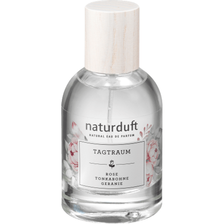 Alverde Natural Eau de Parfum Tagtraum Rose Tonkabohne Geranie, 50 ml