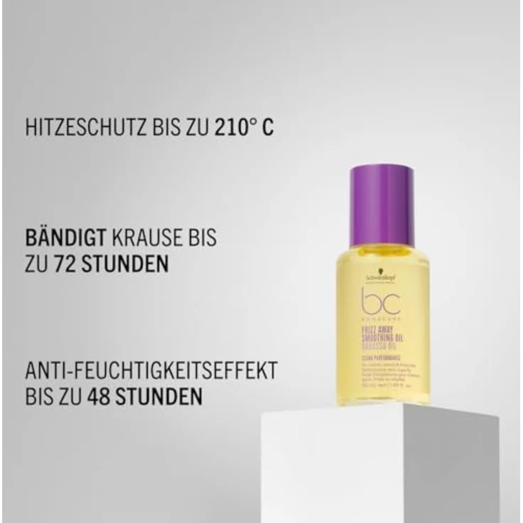 Schwarzkopf BC Bonacure Frizz Away Smoothing Oil 50 ml – Bild 3