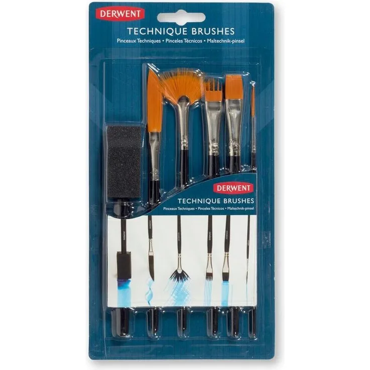 Derwent, Schminkpinsel, Technique Pinselset