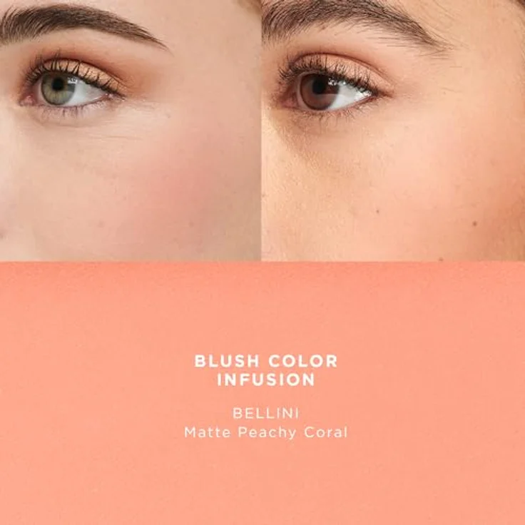 Laura Mercier Colour Infusion Blush, transparentes Puder-Rouge in Bellini, 6 g, bis zu 10 Stunden Halt – Bild 3