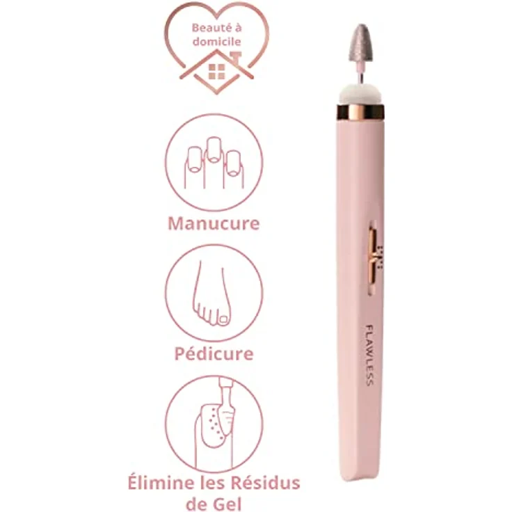 Flawless Nagelpflegegerät, elektrische Nagelfeile für Maniküre und Pediküre – Bild 3