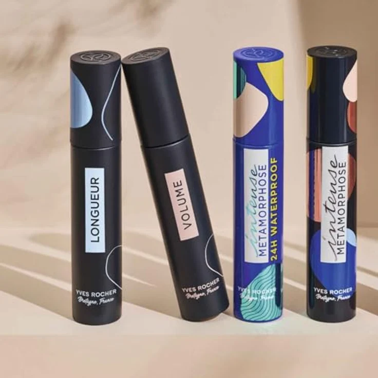 Yves Rocher Wimperntusche Hinzufügen von Volumen, 8ml, mit Rizinusöl und Kornblumenwasser, für empfindliche Augen – Bild 5