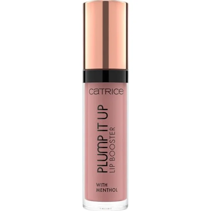 Catrice Plump It Up Lip Booster Nr. 040, Nude, kühlend, vergrößernd, glänzend, vegan, 3er Pack (3x3.5ml) – Bild 2