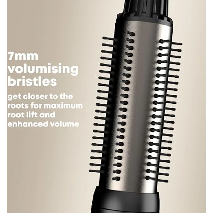 Revamp Progloss Ceramic Curling Brush, Warmluftbürste mit 38 mm Durchmesser und 5 Heizstufen, einziehbarer Bürstenkopf – Bild 4