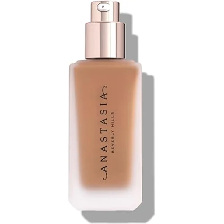 Anastasia Beverly Hills Impeccable Blurring Second-Skin Matte Foundation, Flüssiges Make-Up für mittlere bis volle Deckung, Farbton 6W, 35 ml – Bild 1