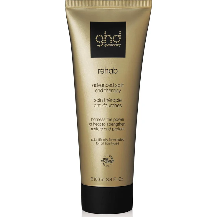ghd Haarmaske Rehab Advanced Split End Therapy, 100 ml, nährt und stärkt geschädigte Spitzen, mit Thermo-Meereskomplex und Hitzeschutz