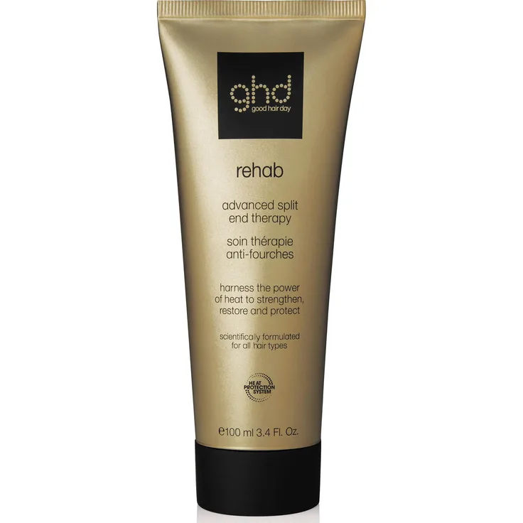 ghd Haarmaske Rehab Advanced Split End Therapy, 100 ml, nährt und stärkt geschädigte Spitzen, mit Thermo-Meereskomplex und Hitzeschutz