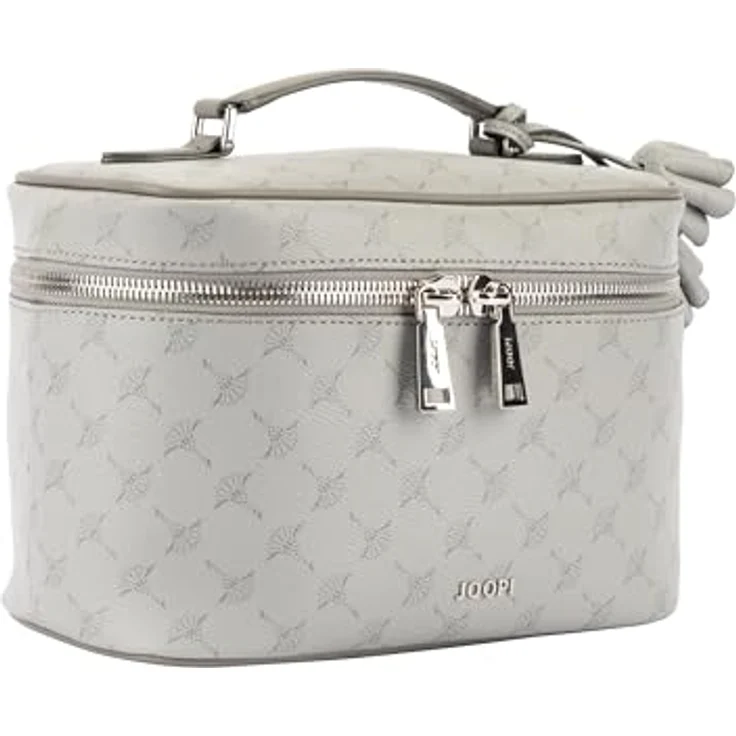 Joop! Damen WashBag Cortina 1.0 Flora, eleganter Kulturbeutel in Frost Gray mit optimalem Stauraum – Bild 2