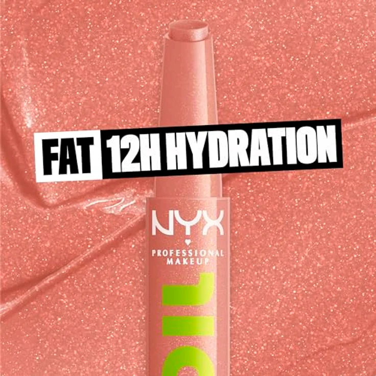 NYX Professional Makeup Fat Oil Slick Click Lippenstift, getönter Balsam mit Himbeer-, Brombeer- und Avocadoöl, 2 g – Bild 5