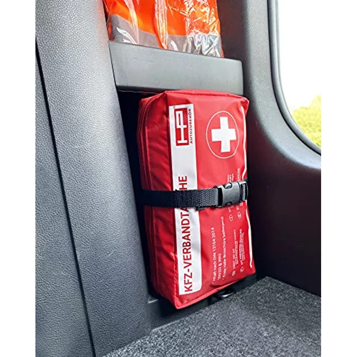 HP Autozubehör 10039 KFZ-Verbandtasche Rot Verbandtasche (L x B x H) 22.5 x 14 x 6.5cm - Preisvergleich – Bild 3