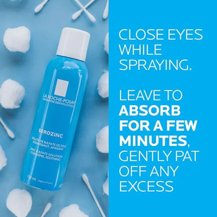 La Roche-Posay Serozinc Solute De Sulfate De Zinc Fettige Problemhaut 150 ml, für Damen und Herren – Bild 4