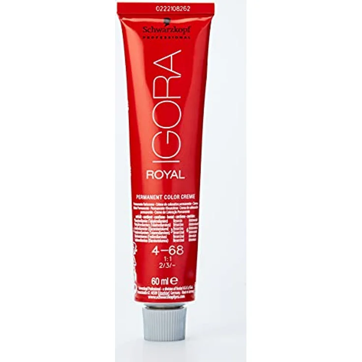 Schwarzkopf Igora Royal Farben 4/68 mittelbraun schoko rot 60 ml – Bild 2