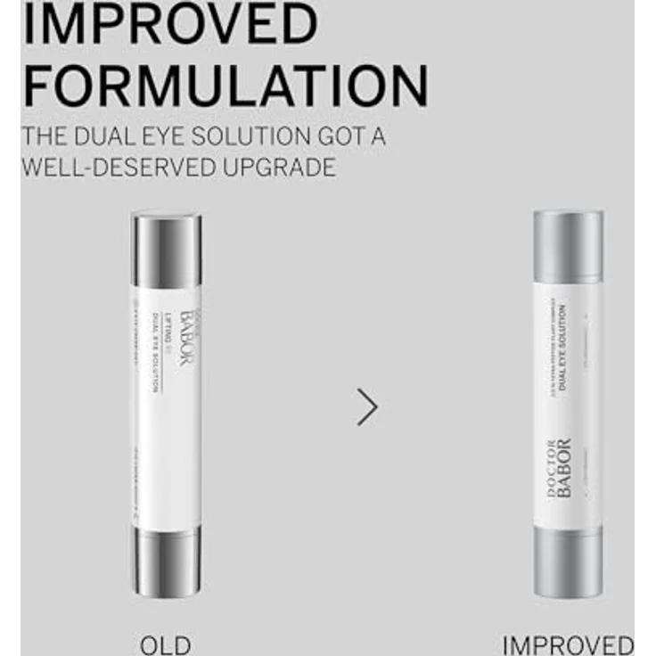 BABOR DOCTOR BABOR Dual Eye Solution | Pflege-Duo für strahlende Augen Tag & Nacht | Medizinische Kosmetik, 15ml Tagespflege und 15ml Nachtpflege – Bild 2