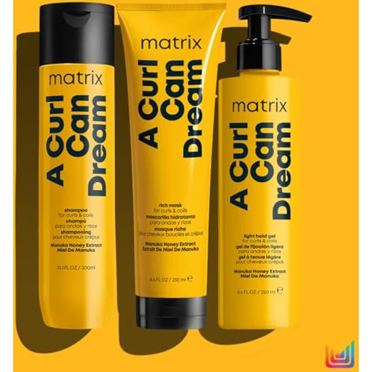 Matrix A Curl Can Dream Haaröl für lockiges und gewelltes Haar, 150 ml, angereichert mit Vitamin E und Sonnenblumenöl, definierte Form, strahlendes und entwirrtes Haar – Bild 4