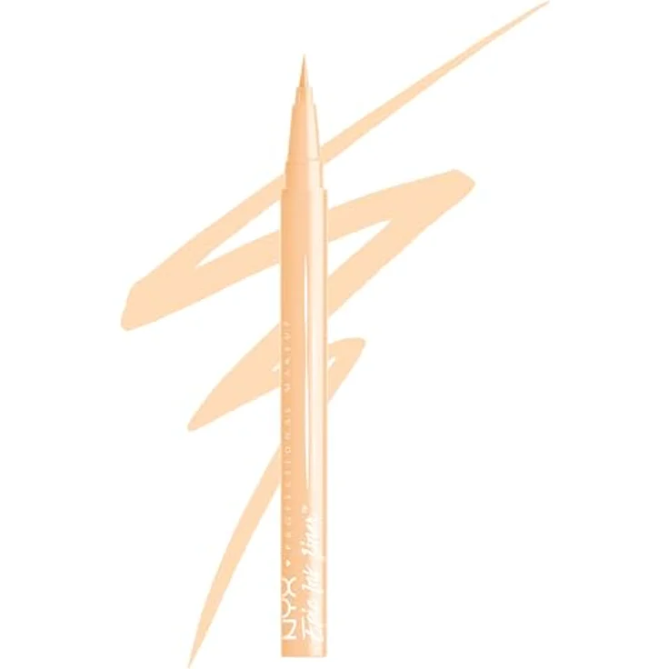 NYX Professional Makeup Epic Ink Eyeliner, präziser wasserbeständiger Liner, Farbton Marshmallow, 1 ml – Bild 1