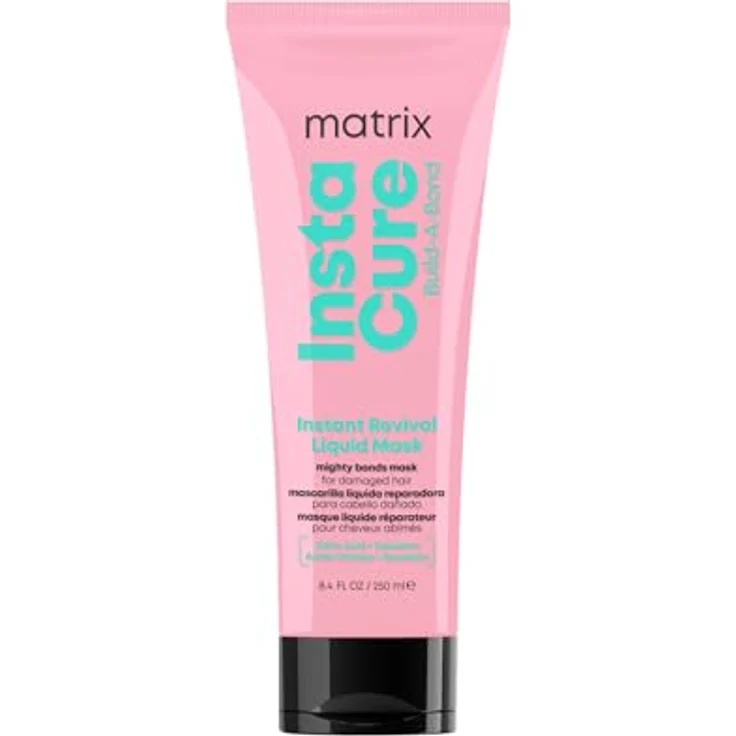 Matrix Instant Liquid Revival Maske für geschädigtes und chemisch behandeltes Haar, Mit Zitronensäure und Squalan, Für starkes und geschmeidiges Haar, Insta Cure Build-A-Bond, 1 x 250 ml – Bild 1