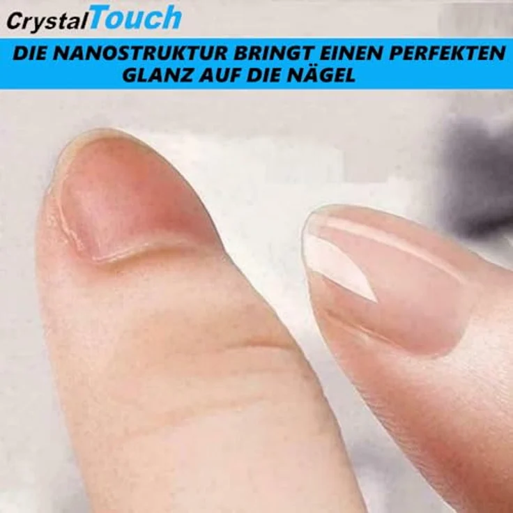 CrystalTouch Nano Kristall Glasfeile Professionelle, Glasnagelfeile Nagelfeile Nagel Feile Maniküre Pflege – Bild 3