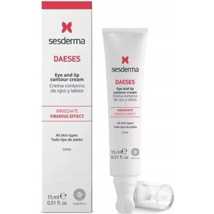 SESDERMA DAESES Creme Augenkontur und Lippen, 15ml mit hochwertigen Inhaltsstoffen