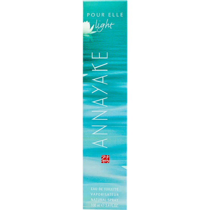Annayake Pour Elle light, Eau de Toilette 100 ml, frischer aquatisch-floraler Damenduft in elegantem Glasflakon
