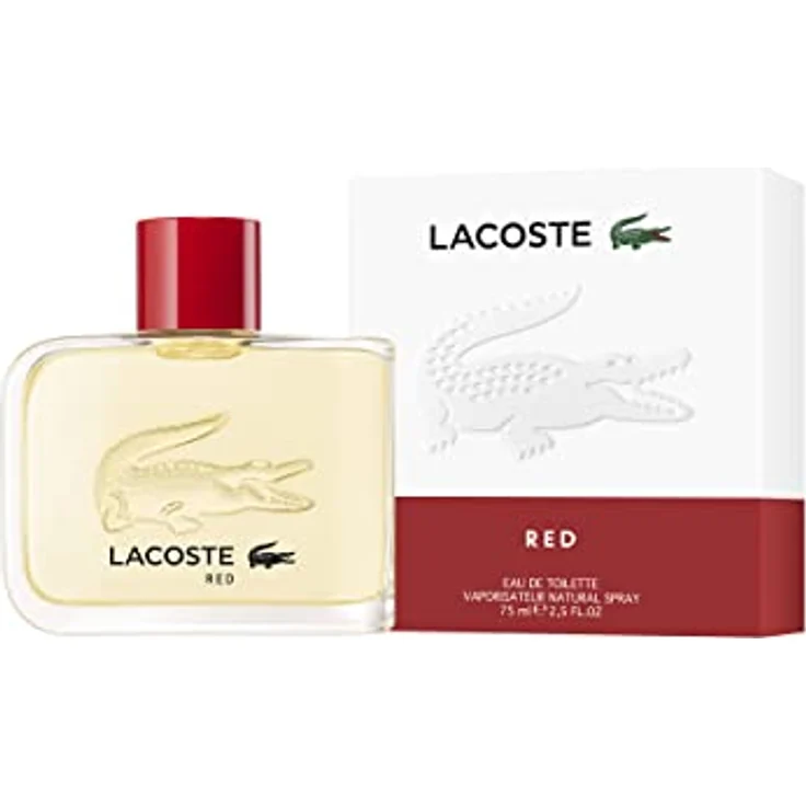 Lacoste Red new design Eau de Toilette (EdT) Herrenduft 75 ml – Bild 2