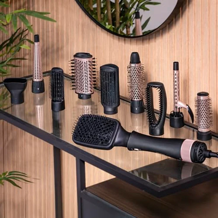 Cecotec Bamba CeramicCare 10in1, Warmluftbürste mit keramischem Heizsystem, drei Bürstenköpfen und integrierter Ionenfunktion – Bild 2