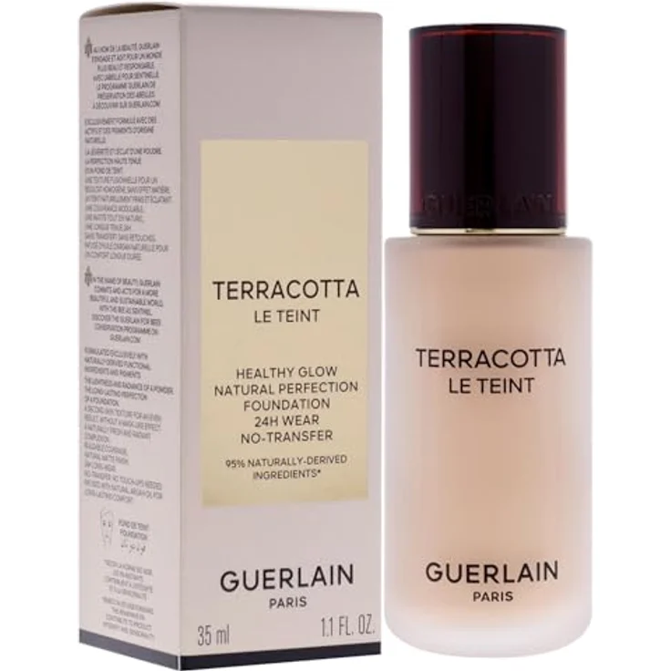 Guerlain Terracotta Le Teint Foundation – 2N Neutral für Frauen – 28 g, Natürlich, Mittel, Leuchtend – Bild 3