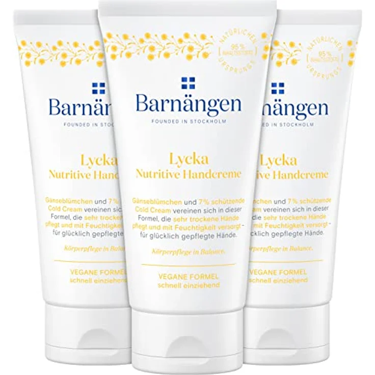 Barnängen Handcreme Lycka, 3er Pack (3 x 75 ml) – Bild 1