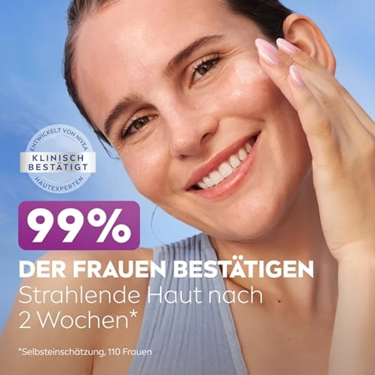 Nivea LUMINOUS630® Skin Glow Instant Glow Serum, 30 ml, mit Thiamidol® gegen Pigmentflecken, für strahlende Haut – Bild 7