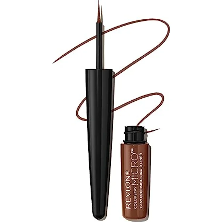 Revlon ColorStay Micro™ Easy Precision Liquid Liner, Halt 24 Stunden, extreme Präzision, einfache Anwendung, wasserdicht, 302 What The Fudge - 1,7 ml