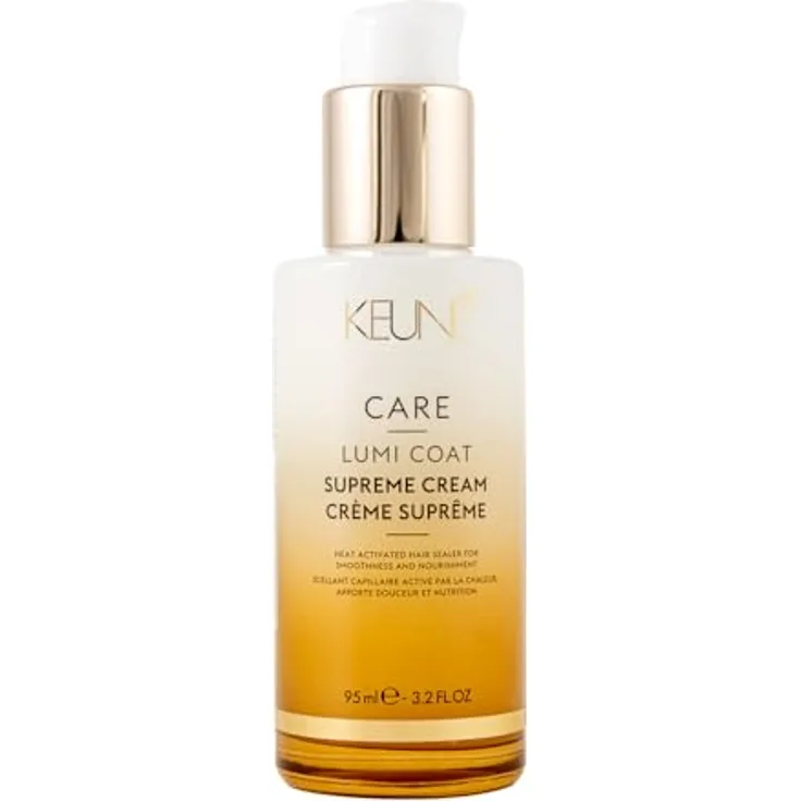 Keune Care Lumi Coat Supreme Cream, Leave-in-Pflegecreme für brillanten Glanz, 95ml
